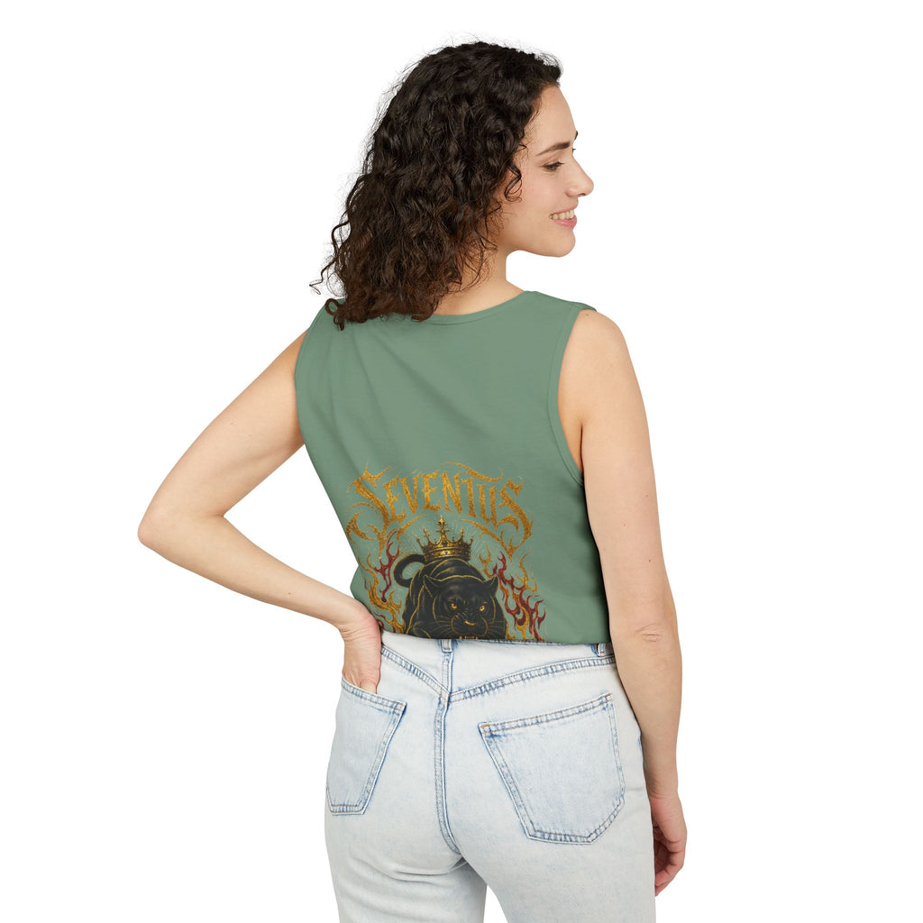 Tank Top — Seventus Panther Graphic "Born Dominant"