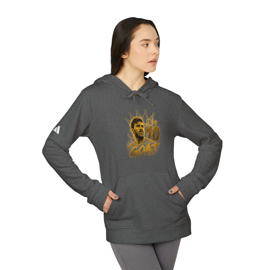 Adidas Hoodie, Messi GOAT Graphic — Streetwear Pullover