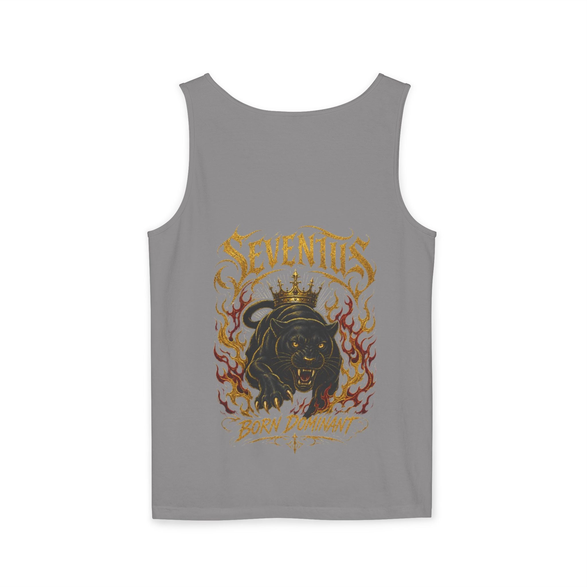 Tank Top — Seventus Panther Graphic "Born Dominant"