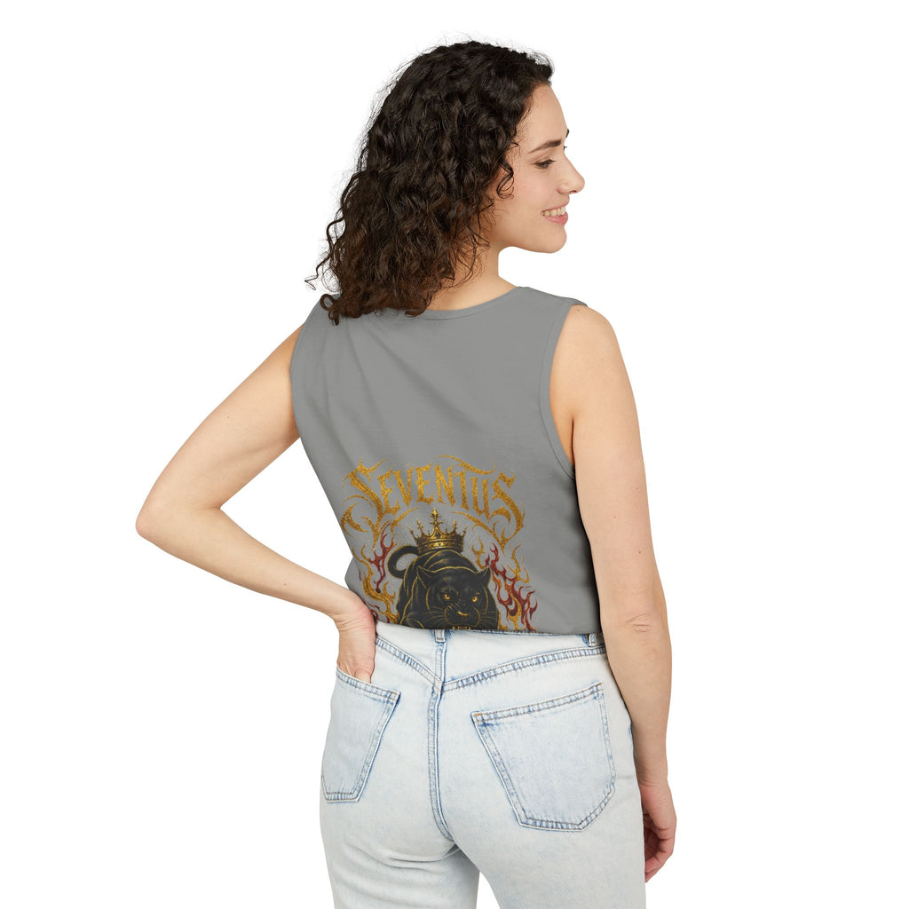 Tank Top — Seventus Panther Graphic "Born Dominant"