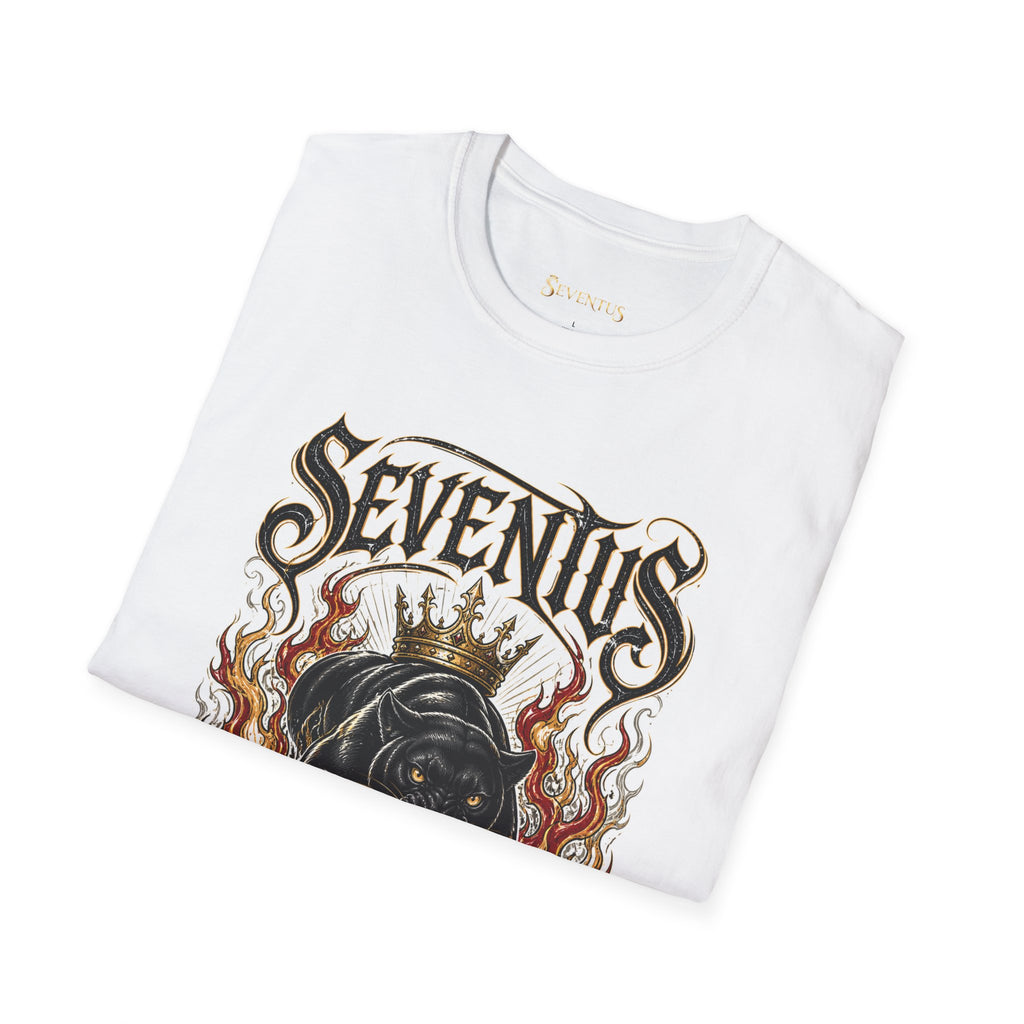 Born Dominant T-Shirt — 'Seventus' Panther Graphic Tee