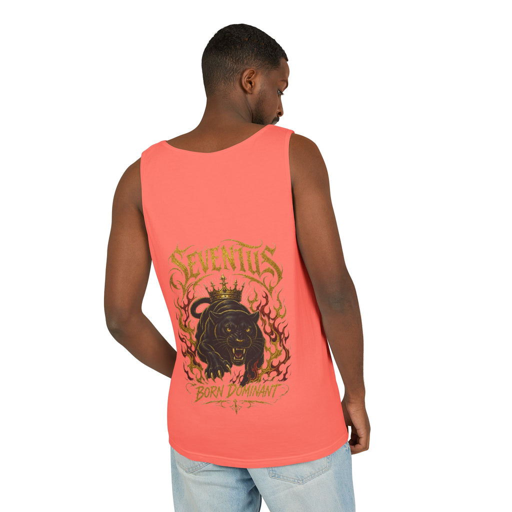 Tank Top — Seventus Panther Graphic "Born Dominant"