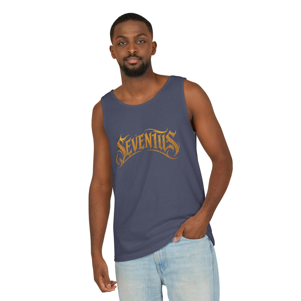 Tank Top — Seventus Panther Graphic "Born Dominant"