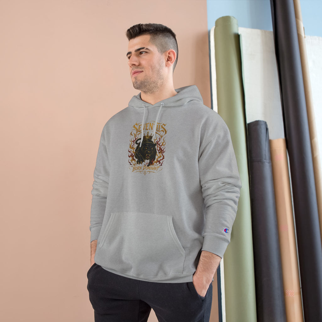 Champion Hoodie — 'Seventus' Vintage Flame Graphic Pullover