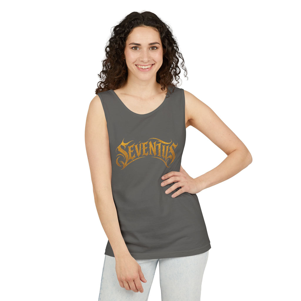 Tank Top — Seventus Panther Graphic "Born Dominant"