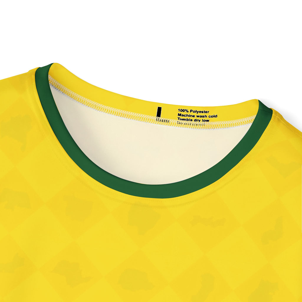 SPORT | Brasil Yellow Soccer Jersey — States' Diamonds Style