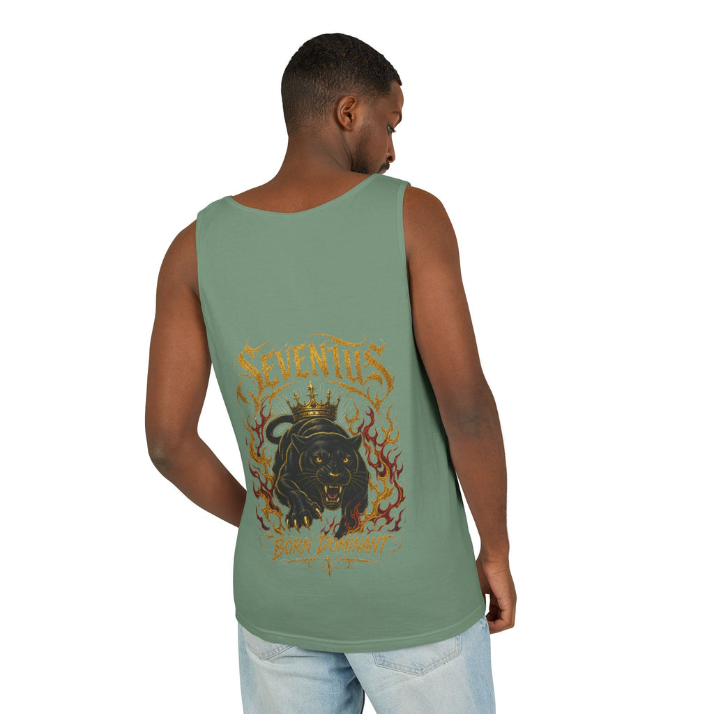 Tank Top — Seventus Panther Graphic "Born Dominant"