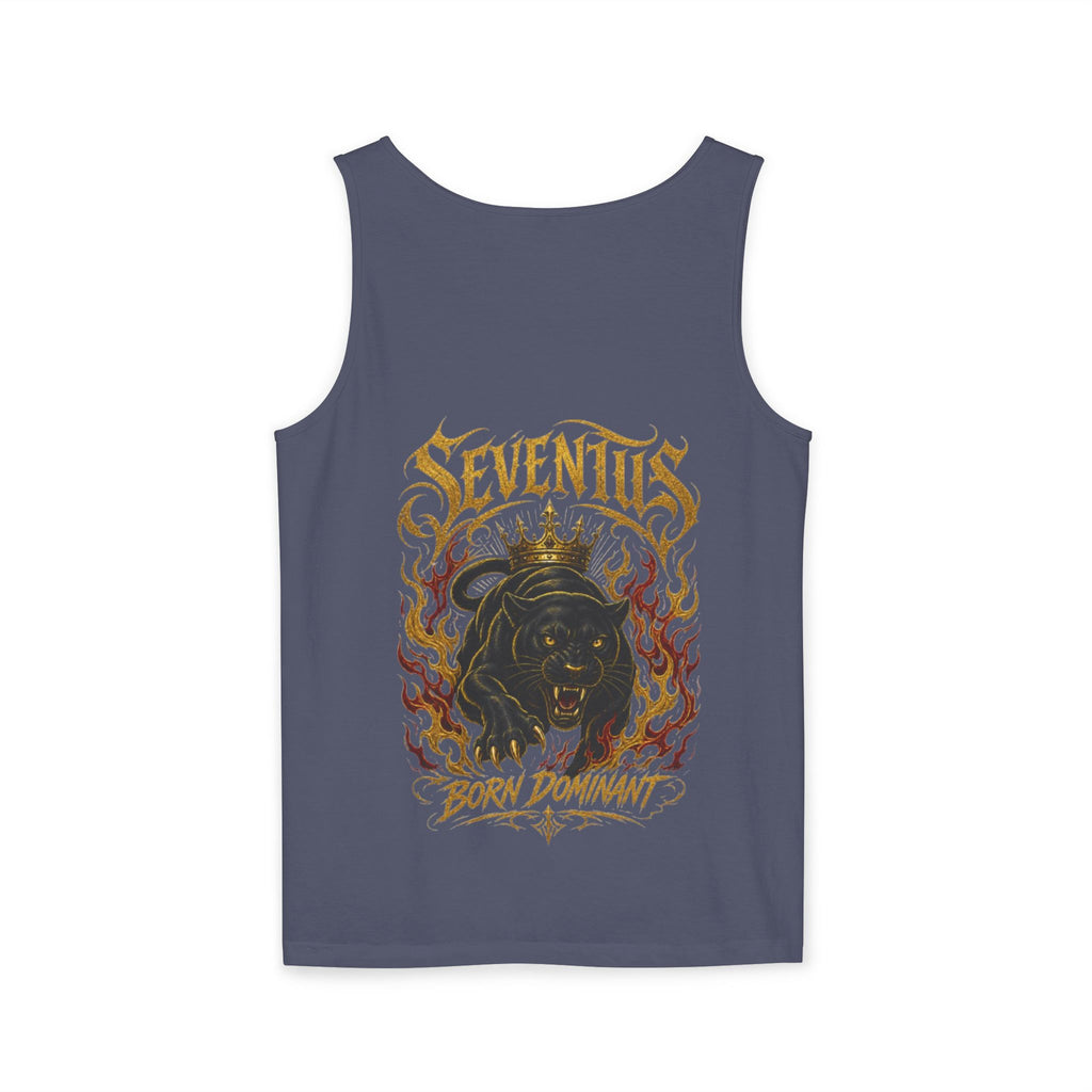 Tank Top — Seventus Panther Graphic "Born Dominant"