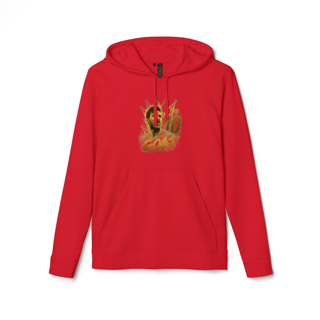 Adidas Hoodie, Messi GOAT Graphic — Streetwear Pullover