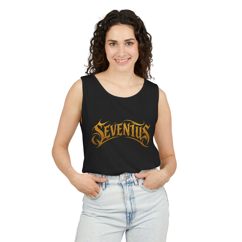 Tank Top — Seventus Panther Graphic "Born Dominant"