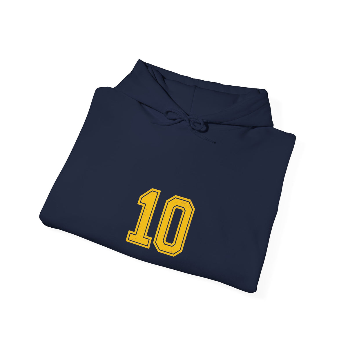 Number 10 Hoodie | Sports Jersey Hoodie, Team Spirit Athletic Style