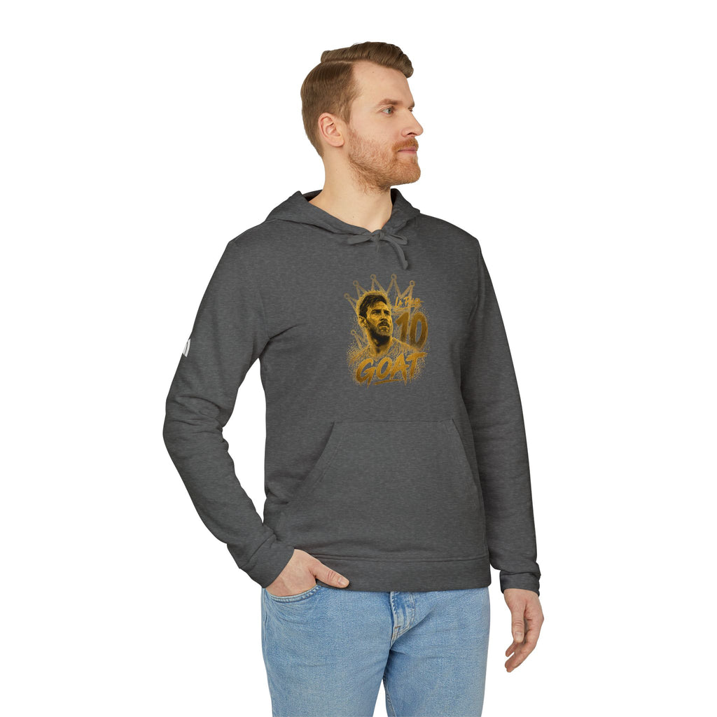 Adidas Hoodie, Messi GOAT Graphic — Streetwear Pullover