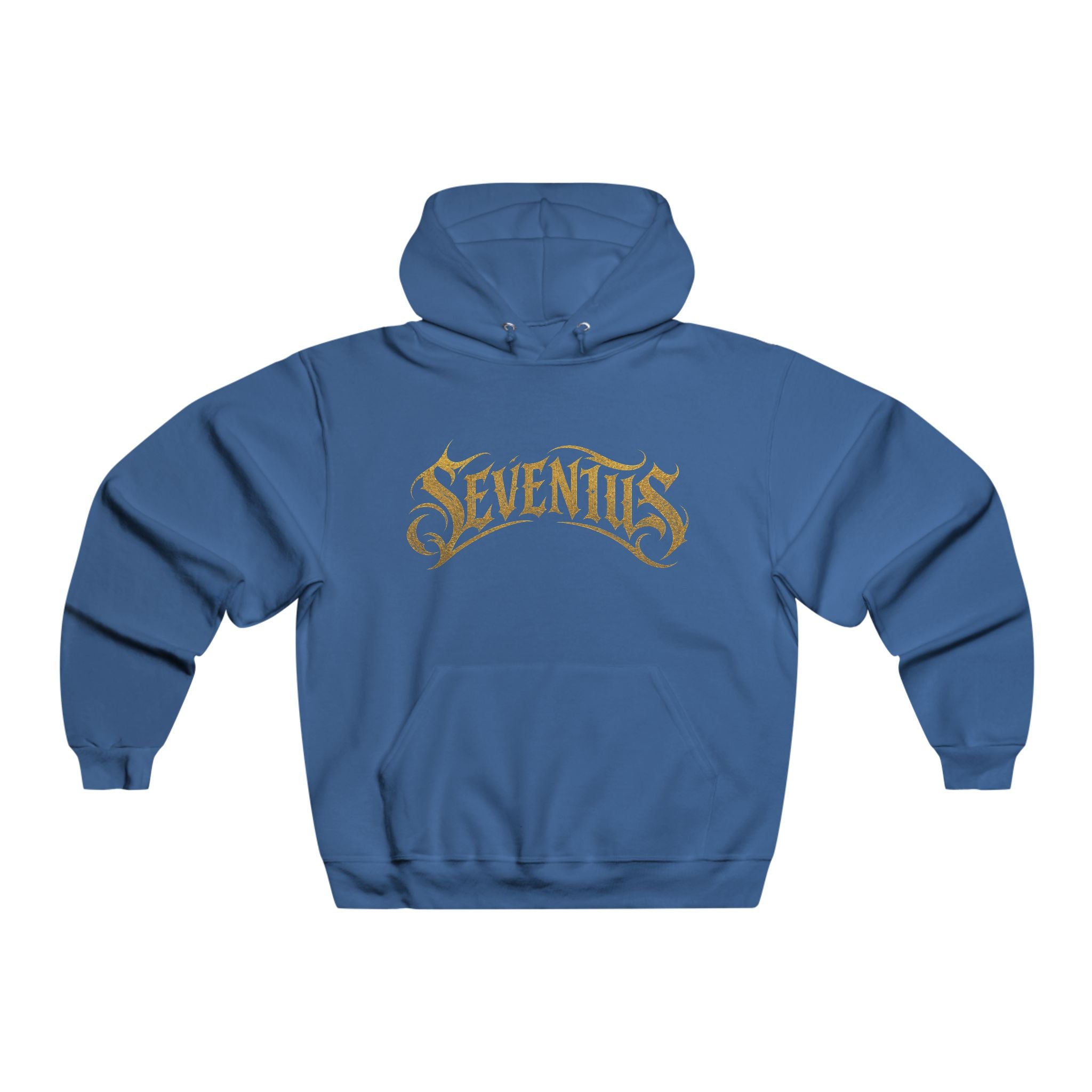 Sudadera con Capucha Gráfica Seventus — Estampado Trasero de Pantera en Llamas