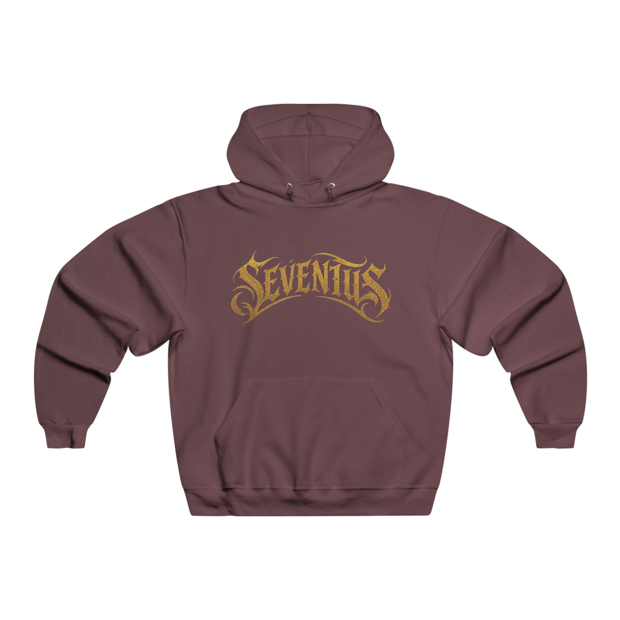 Sudadera con Capucha Gráfica Seventus — Estampado Trasero de Pantera en Llamas