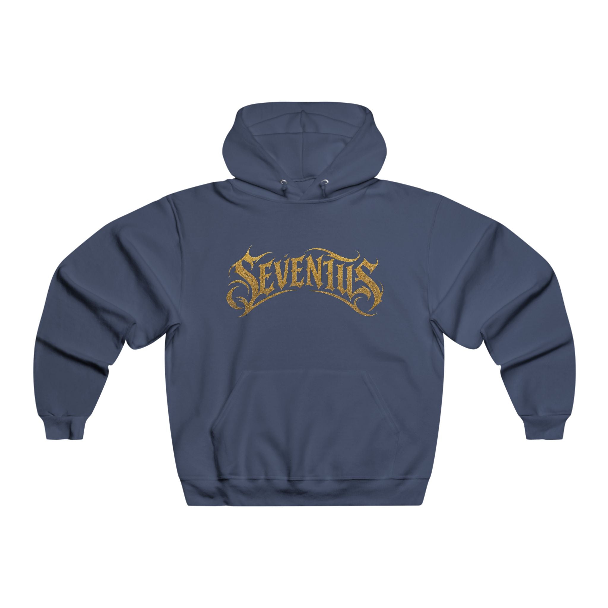 Sudadera con Capucha Gráfica Seventus — Estampado Trasero de Pantera en Llamas