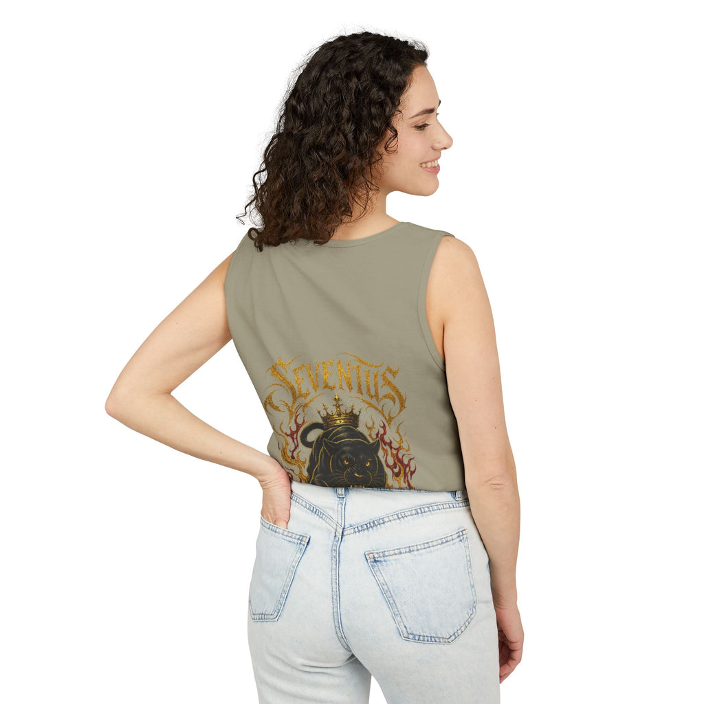 Tank Top — Seventus Panther Graphic "Born Dominant"