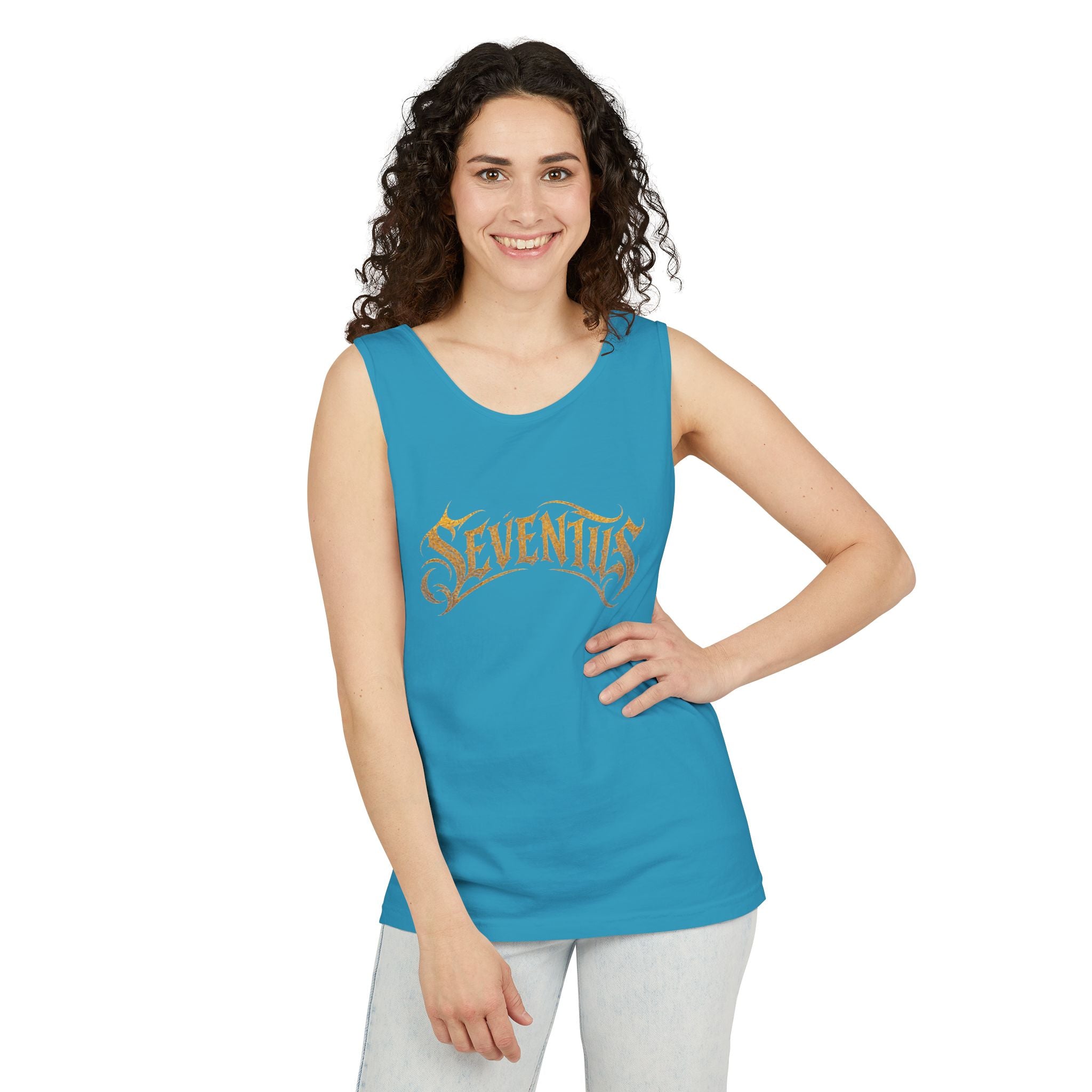Tank Top — Seventus Panther Graphic "Born Dominant"