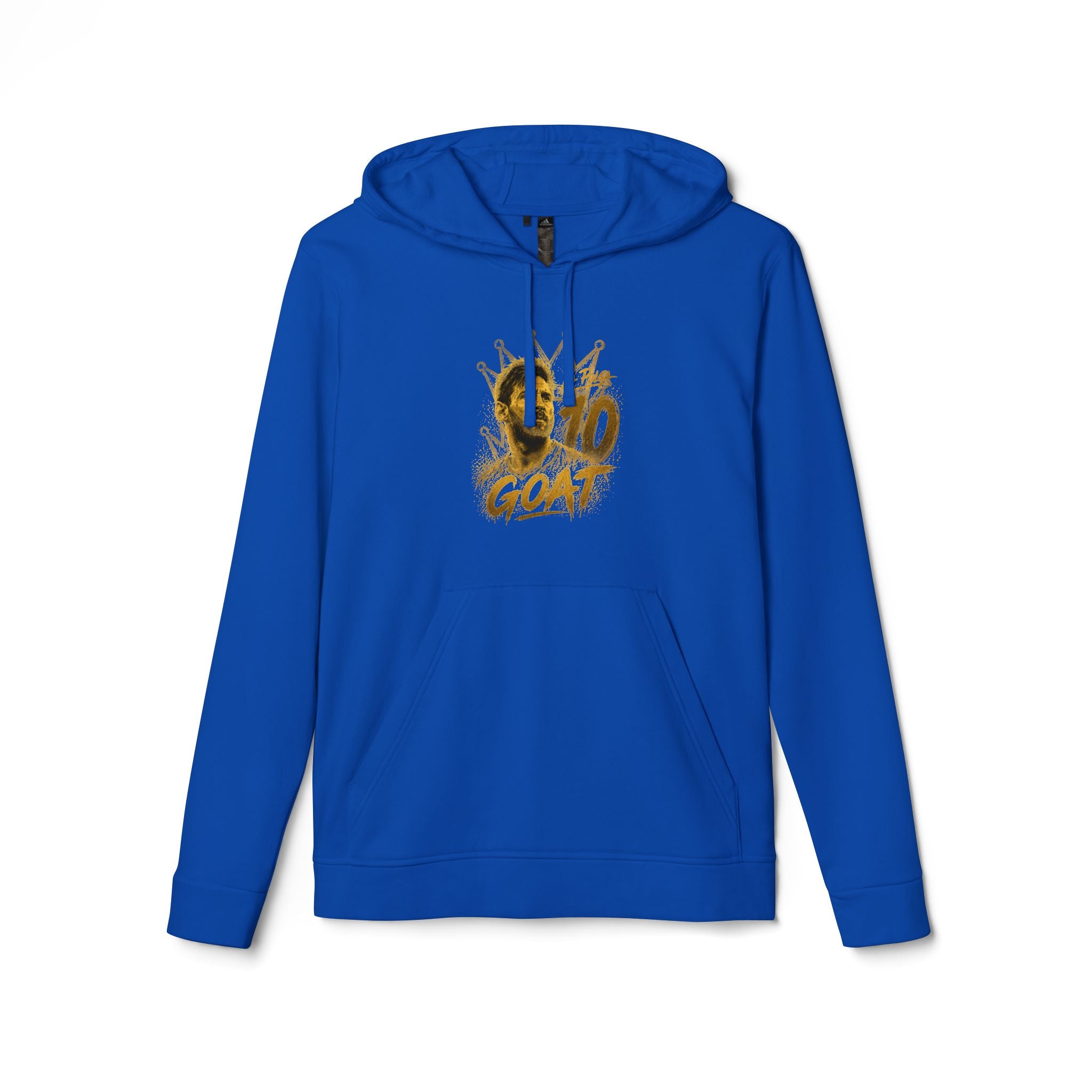 Sudadera con Capucha Adidas, Gráfico de Messi GOAT — Sudadera Urbana