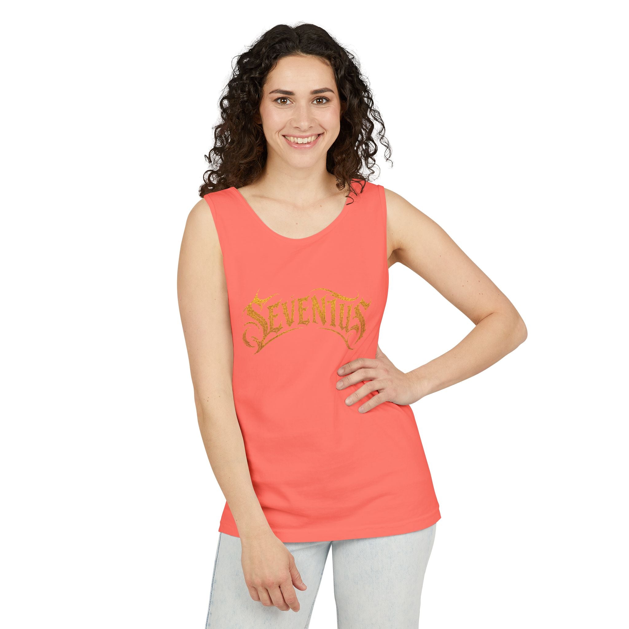 Tank Top — Seventus Panther Graphic "Born Dominant"