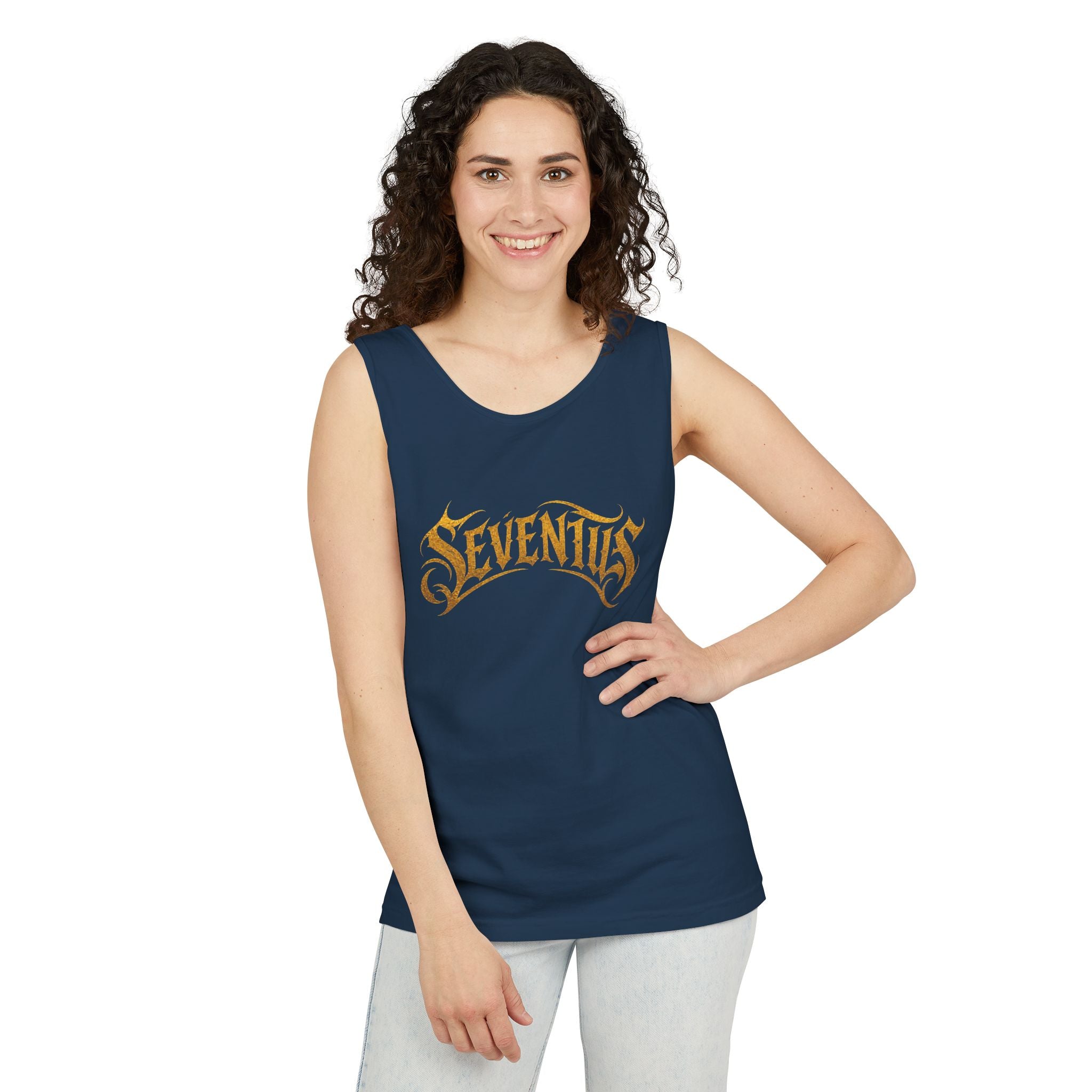 Tank Top — Seventus Panther Graphic "Born Dominant"