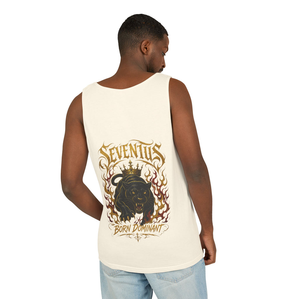 Tank Top — Seventus Panther Graphic "Born Dominant"