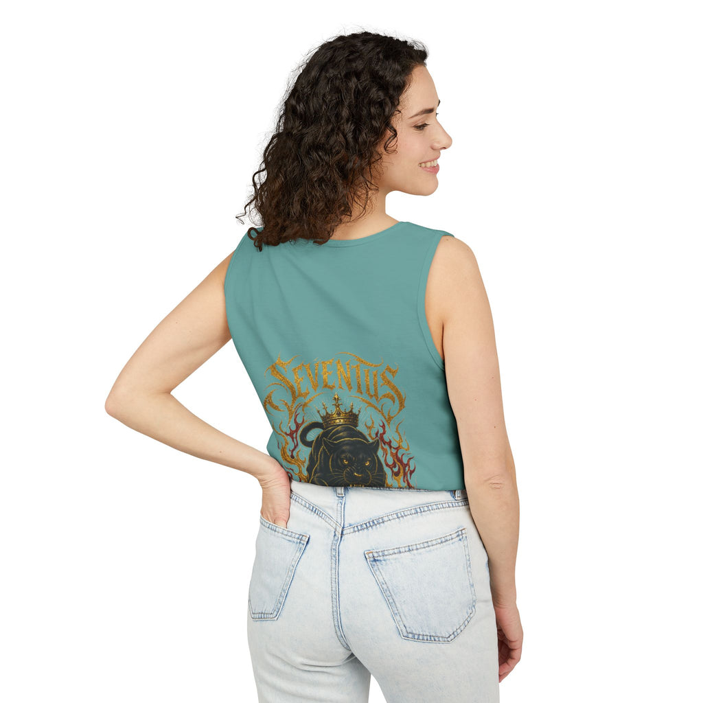 Tank Top — Seventus Panther Graphic "Born Dominant"