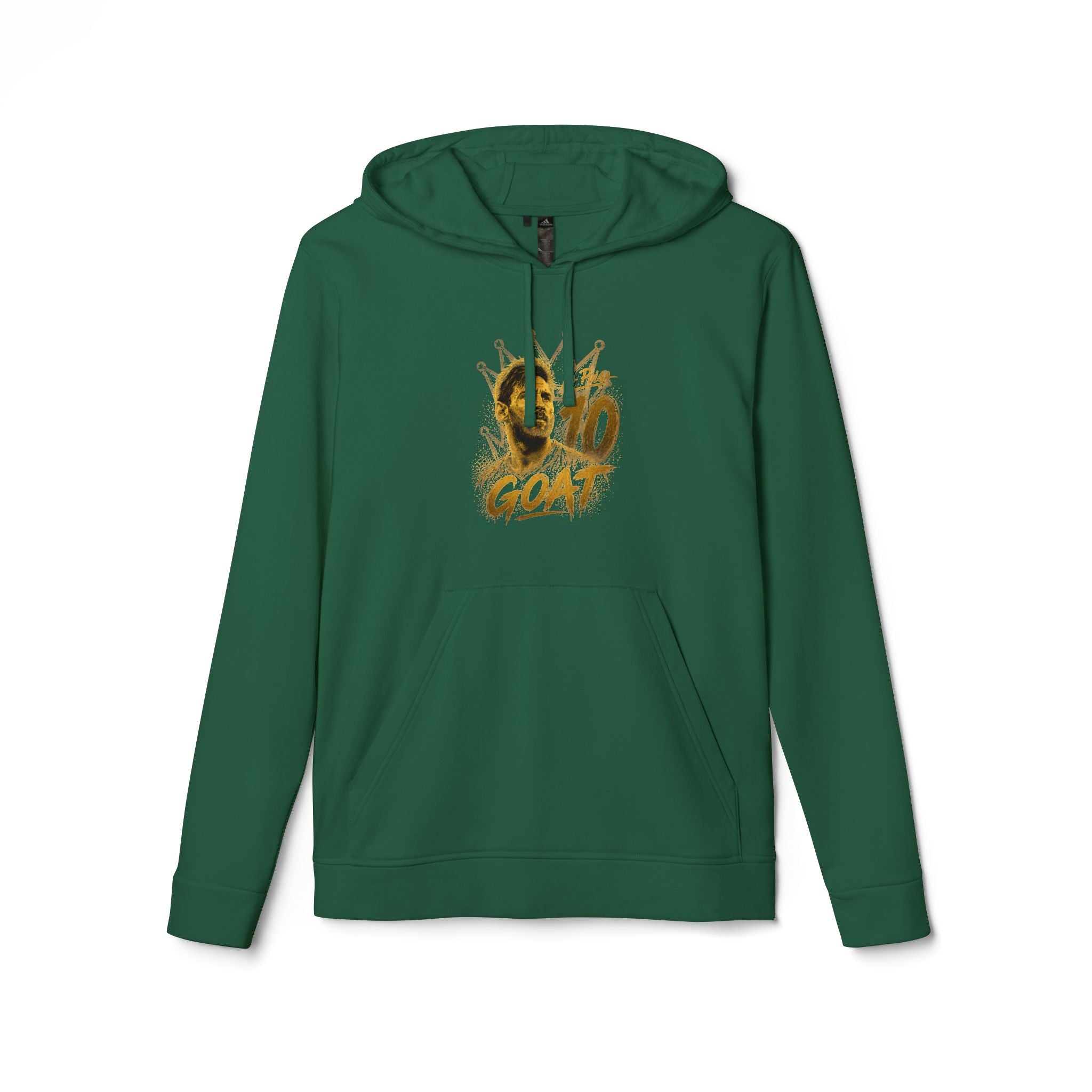 Sudadera con Capucha Adidas, Gráfico de Messi GOAT — Sudadera Urbana
