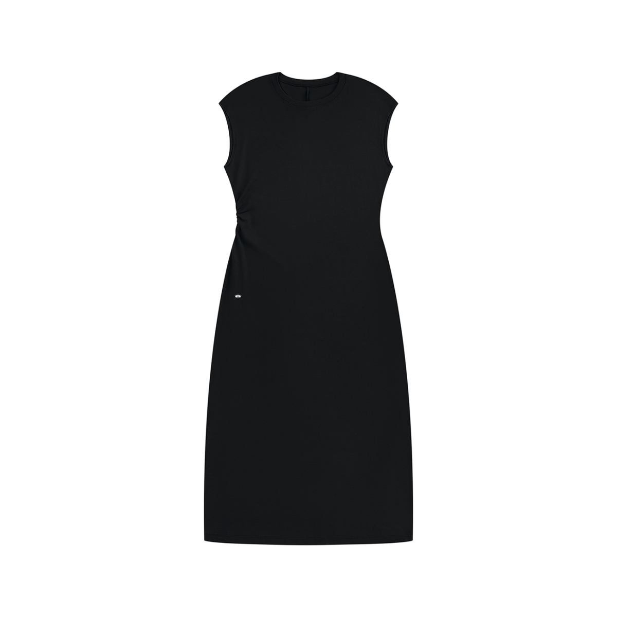 Ruched Sleeveless Dress