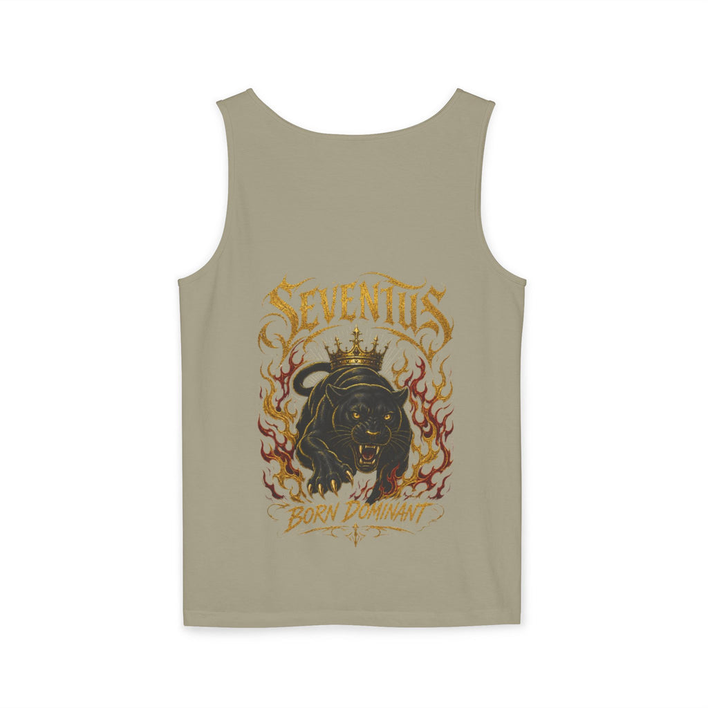 Tank Top — Seventus Panther Graphic "Born Dominant"
