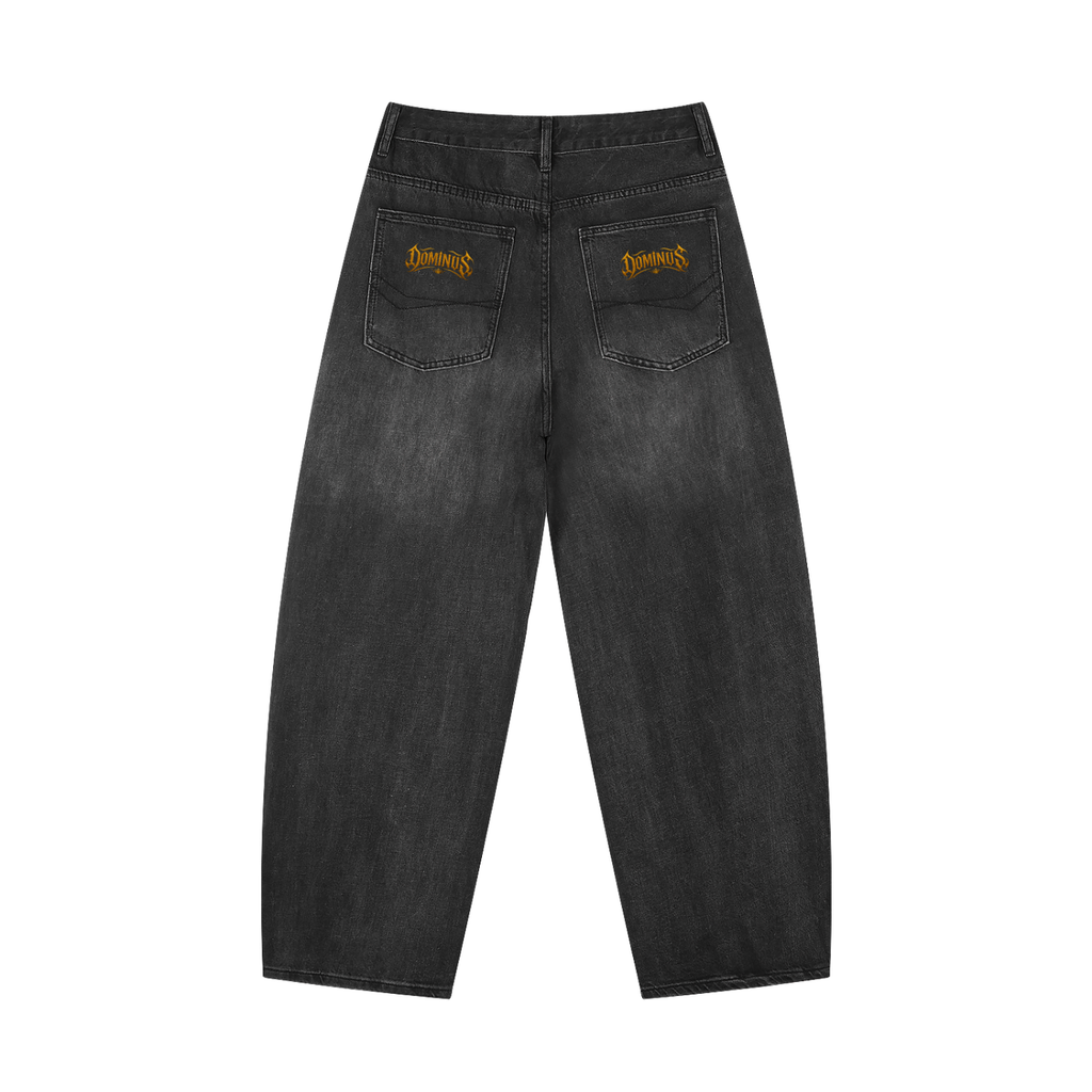 DOMINUS | Men's Sunfade Vintage Wash Barrel Leg Jeans
