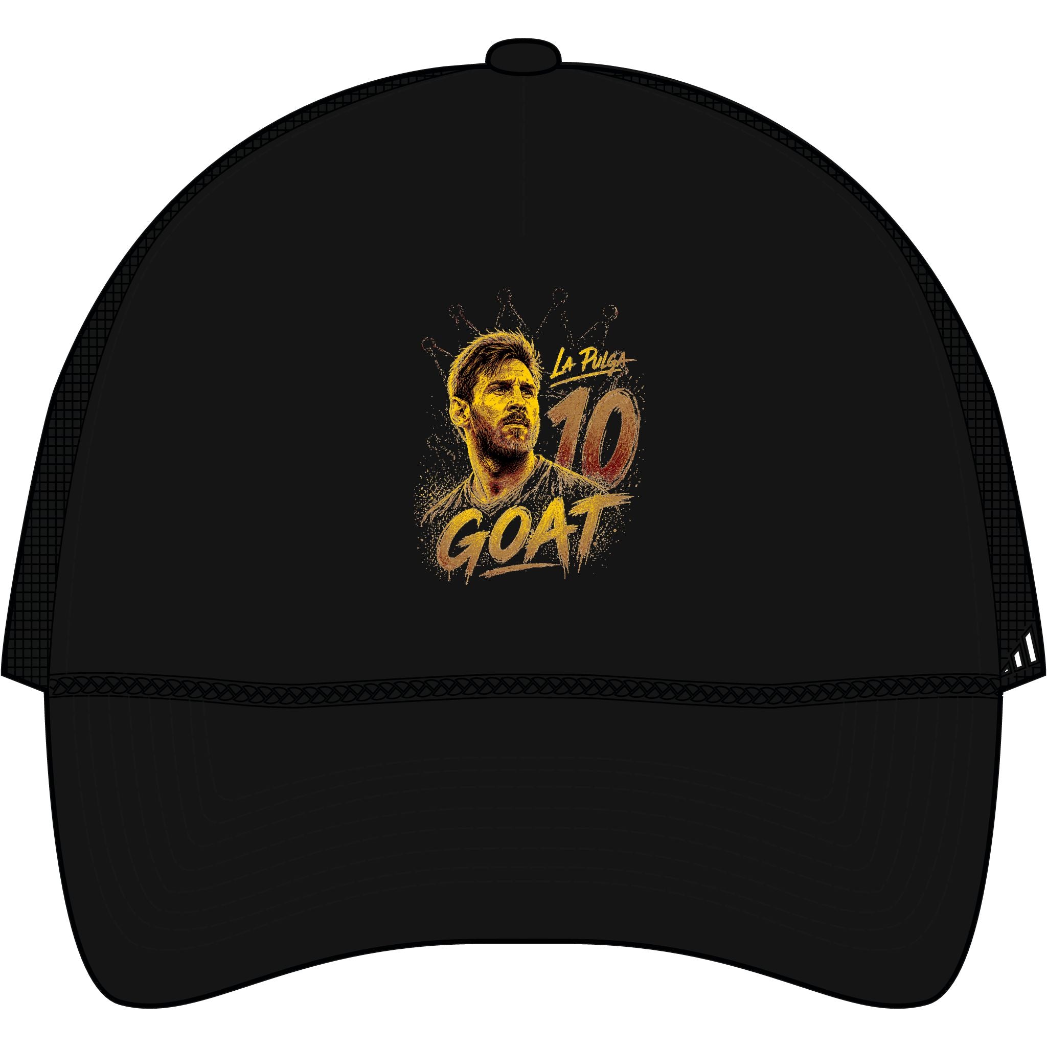 Gorra trucker de fútbol adidas GOAT — Gorra homenaje a Lionel Messi '10'