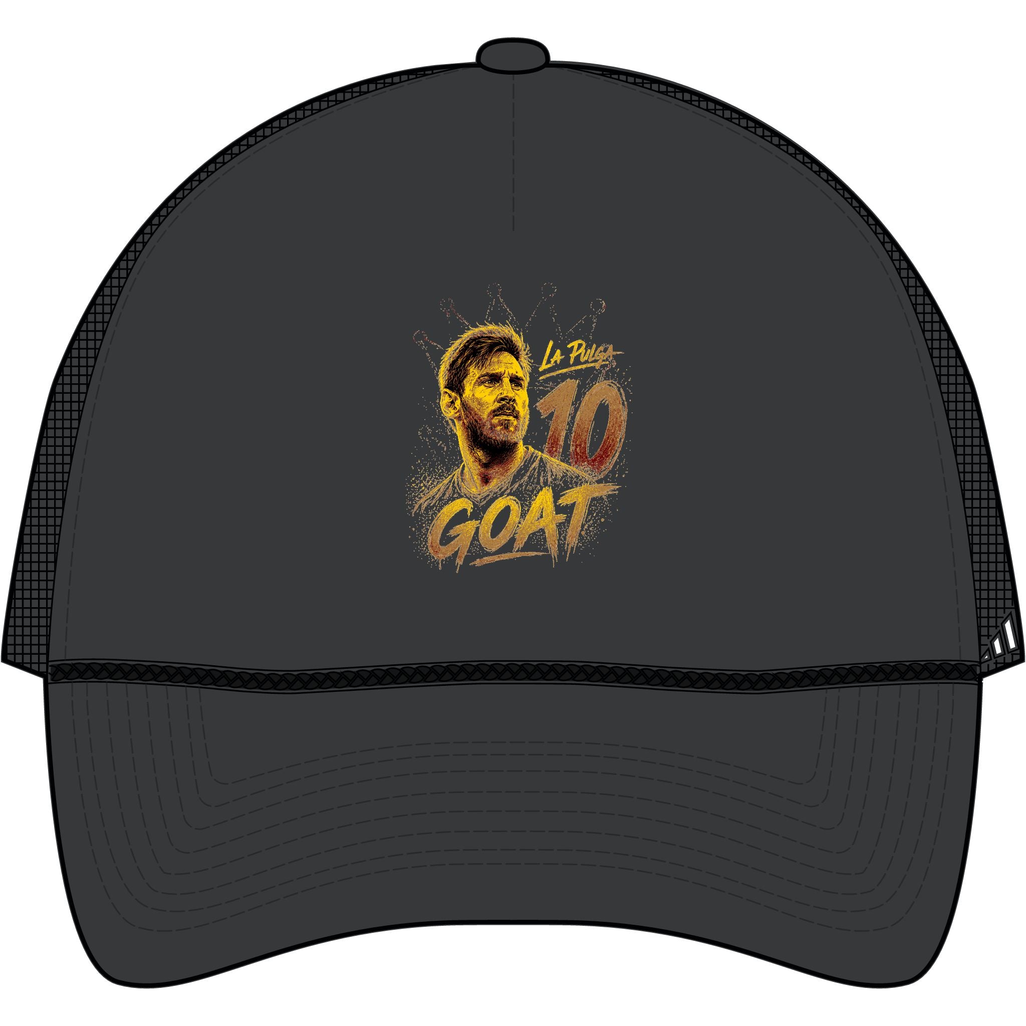 Gorra trucker de fútbol adidas GOAT — Gorra homenaje a Lionel Messi '10'