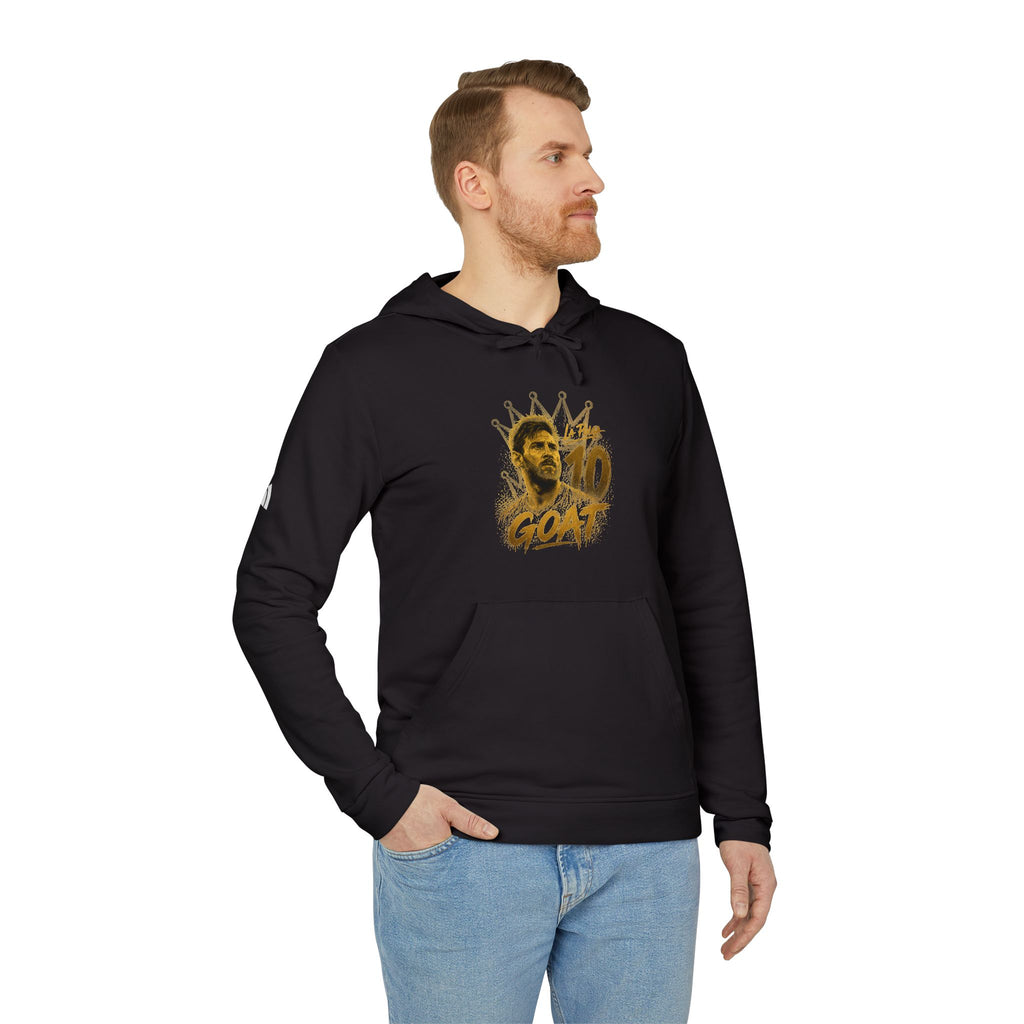 Adidas Hoodie, Messi GOAT Graphic — Streetwear Pullover