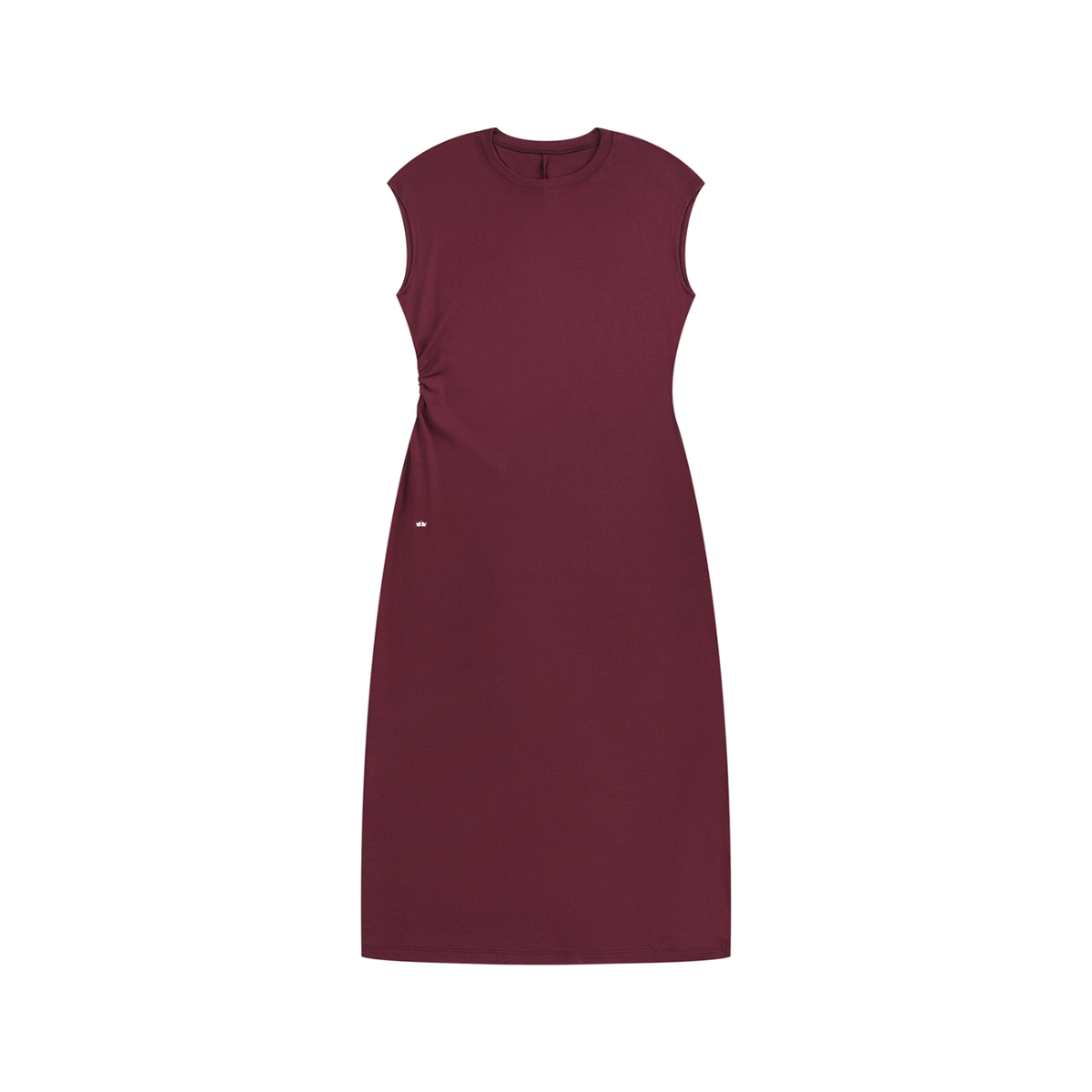 Ruched Sleeveless Dress
