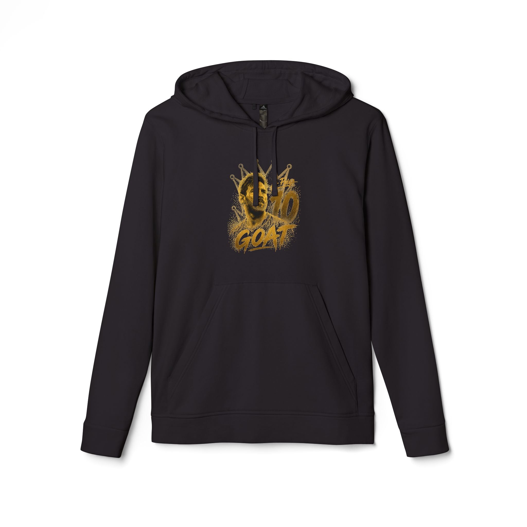 Sudadera con Capucha Adidas, Gráfico de Messi GOAT — Sudadera Urbana