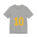 Varsity Number 10 T-Shirt | Sports Jersey Style, Team Spirit
