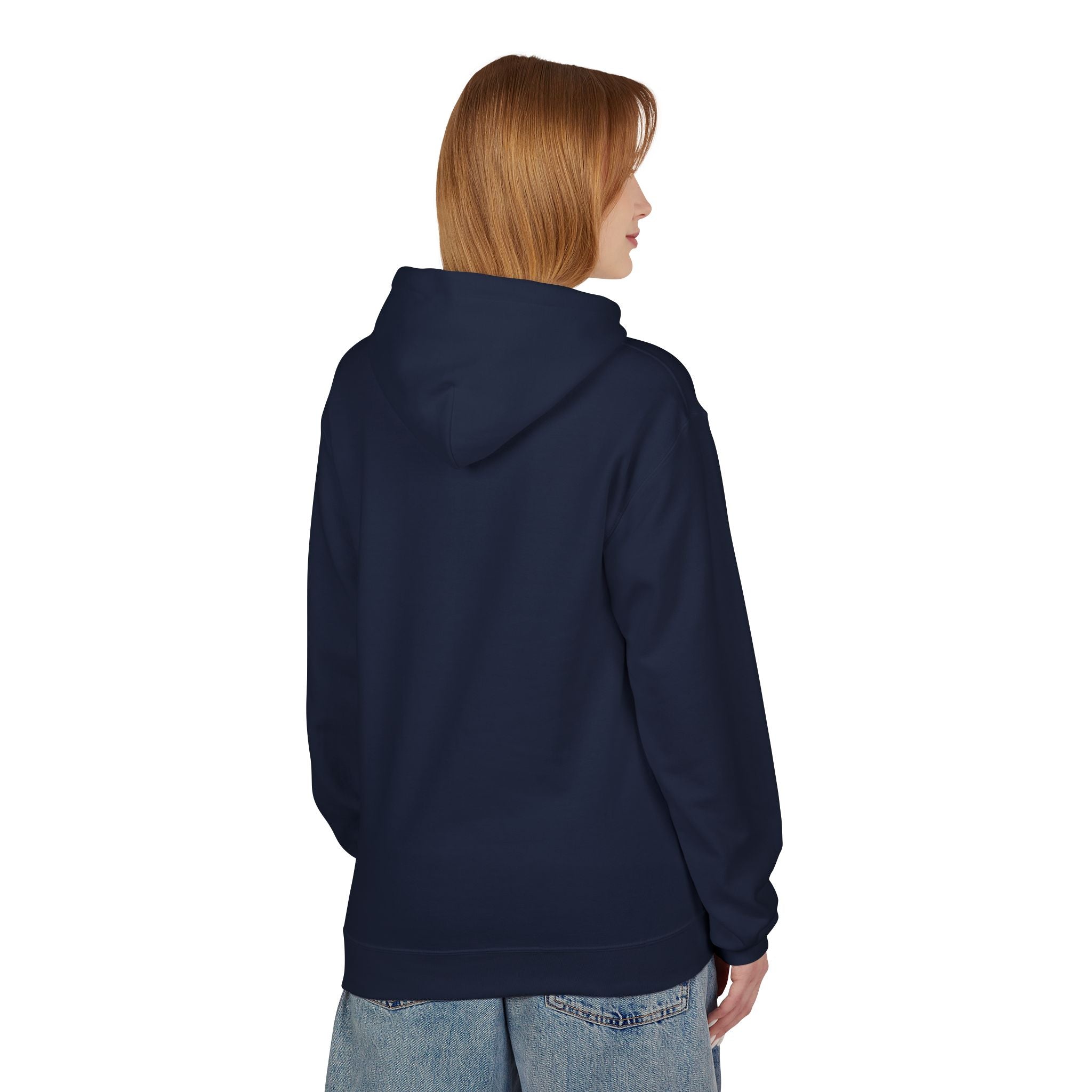 Blessed Hoodie — Minimal Gold Calligraphy Pullover