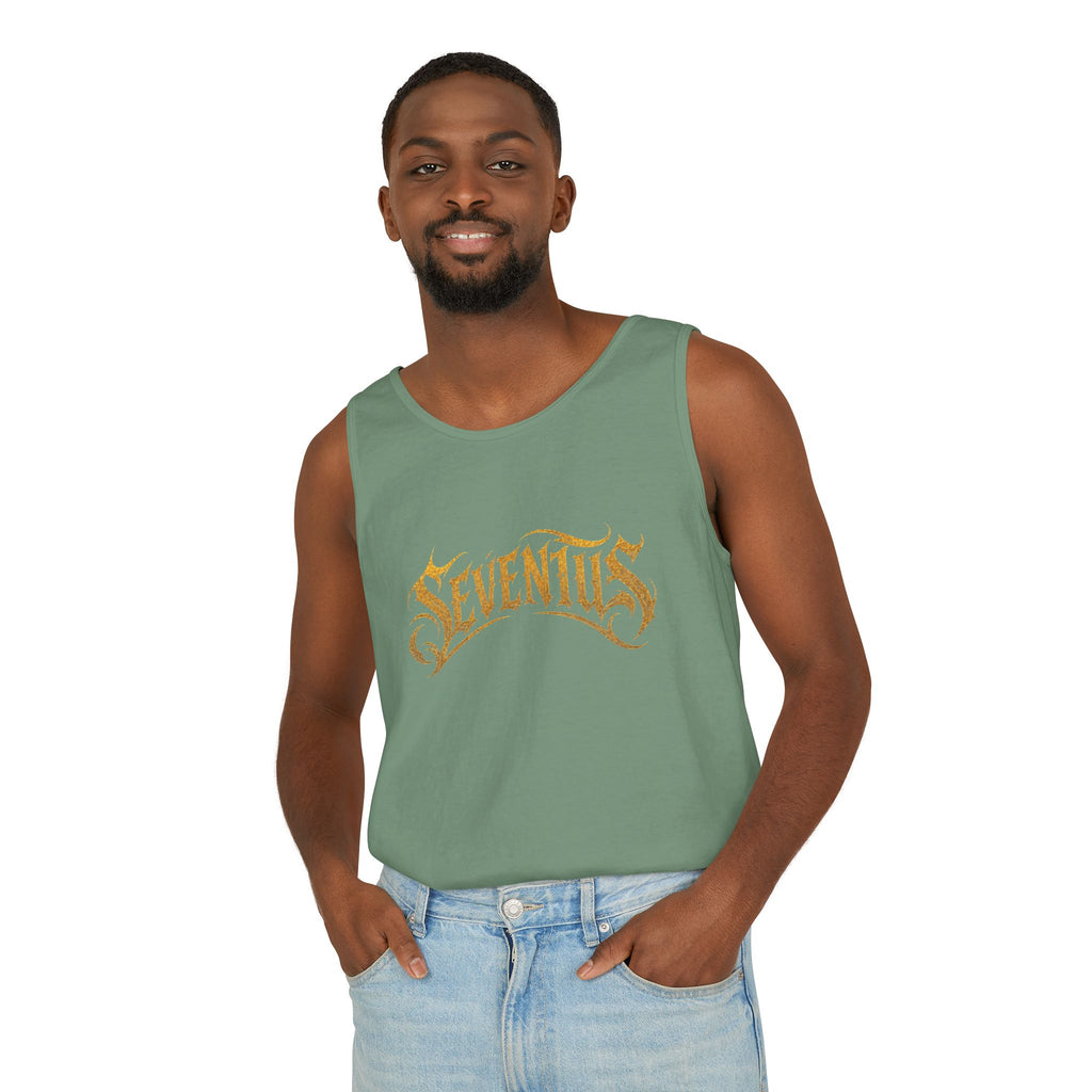 Tank Top — Seventus Panther Graphic "Born Dominant"