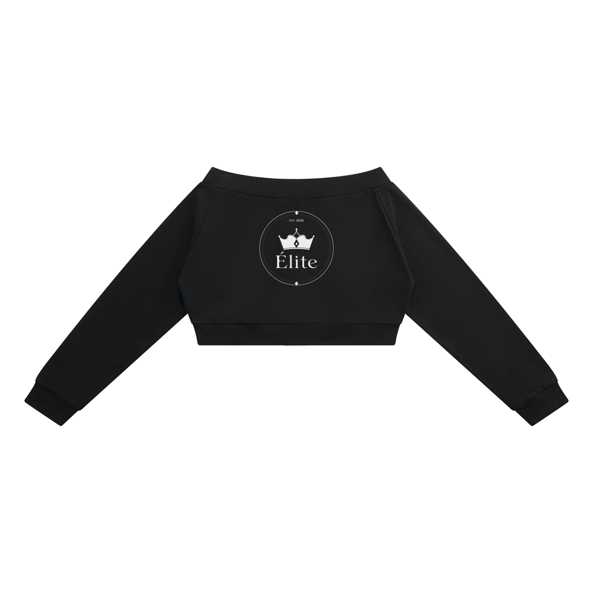 Off-Shoulder Full Zip Hoodie