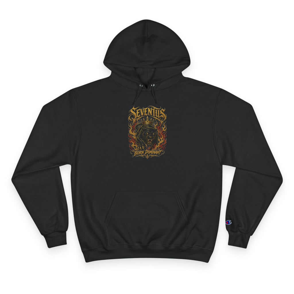 Champion Hoodie — 'Seventus' Vintage Flame Graphic Pullover