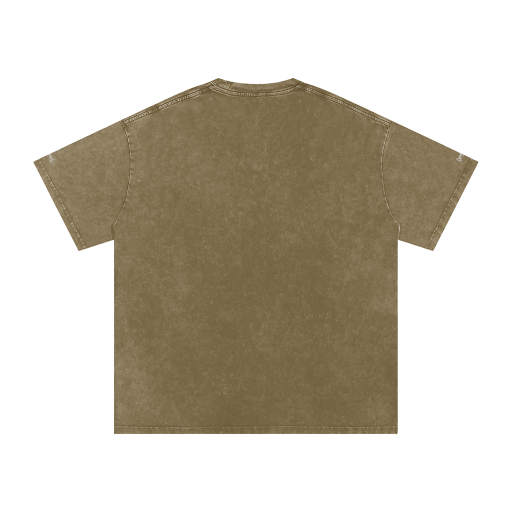 DOMINUS | July 4th 1776 , Snow Washed Oversized Cotton T-Shirt