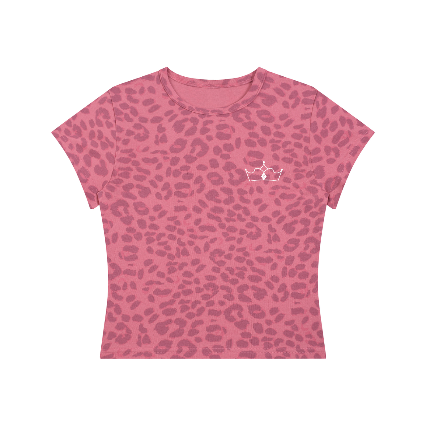 ELITE New | Women’s Leopard Print Crop T-Shirt