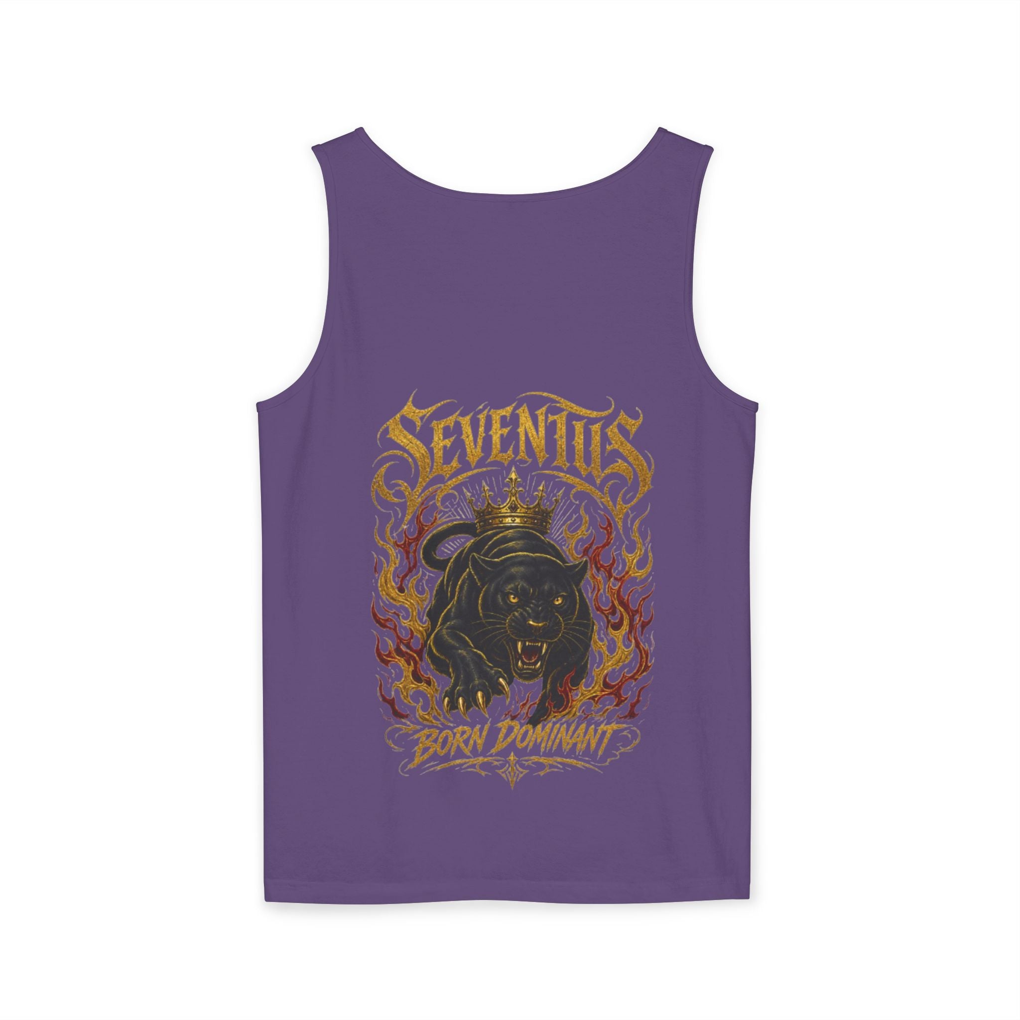 Tank Top — Seventus Panther Graphic "Born Dominant"