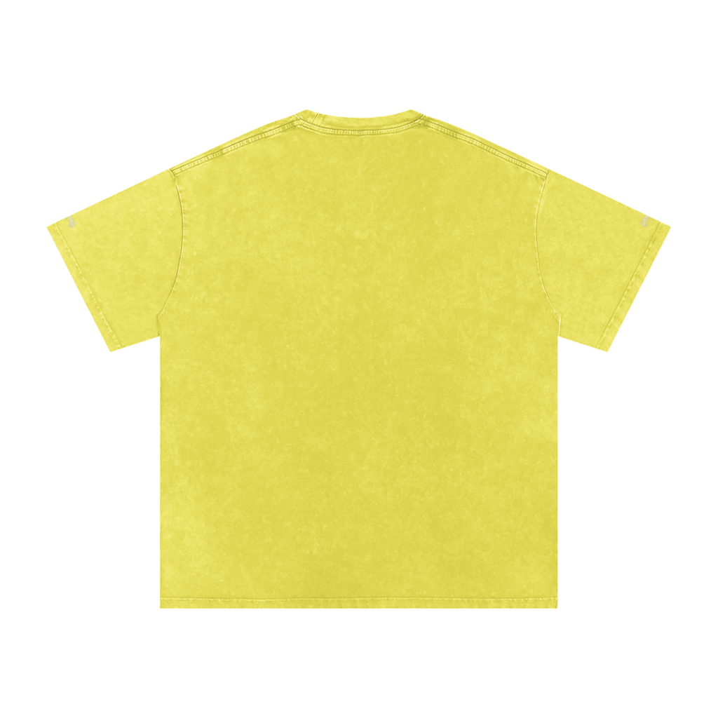 DOMINUS | July 4th 1776 , Snow Washed Oversized Cotton T-Shirt