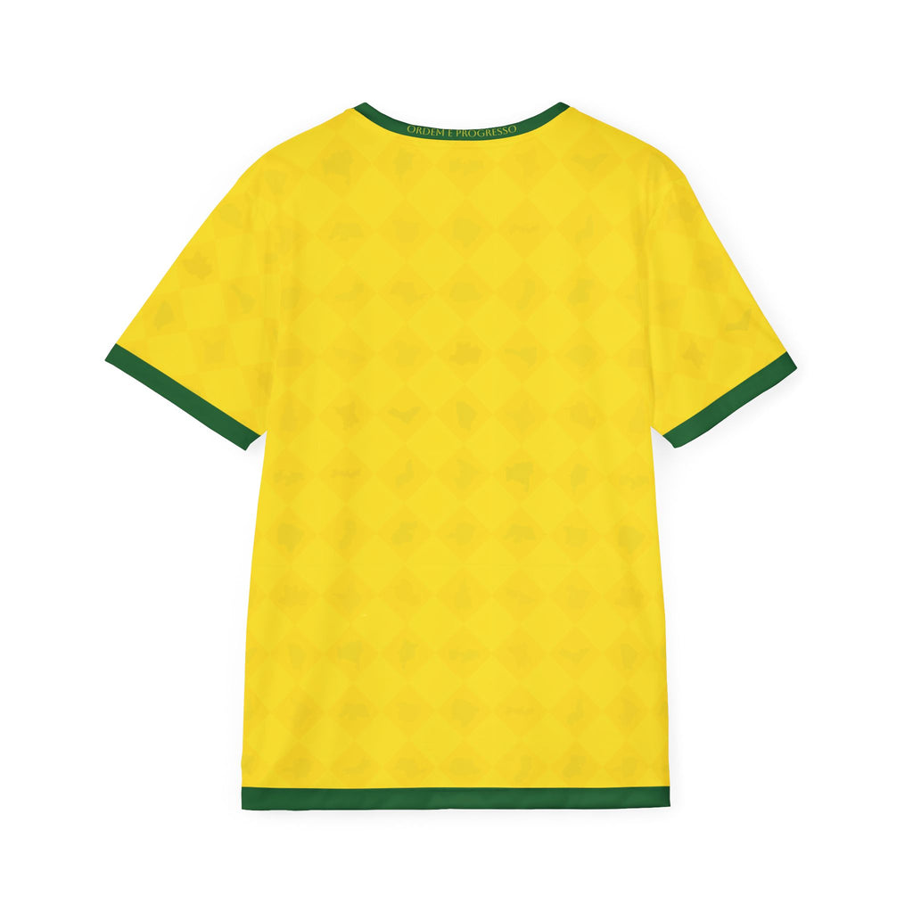 SPORT | Brasil Yellow Soccer Jersey — States' Diamonds Style