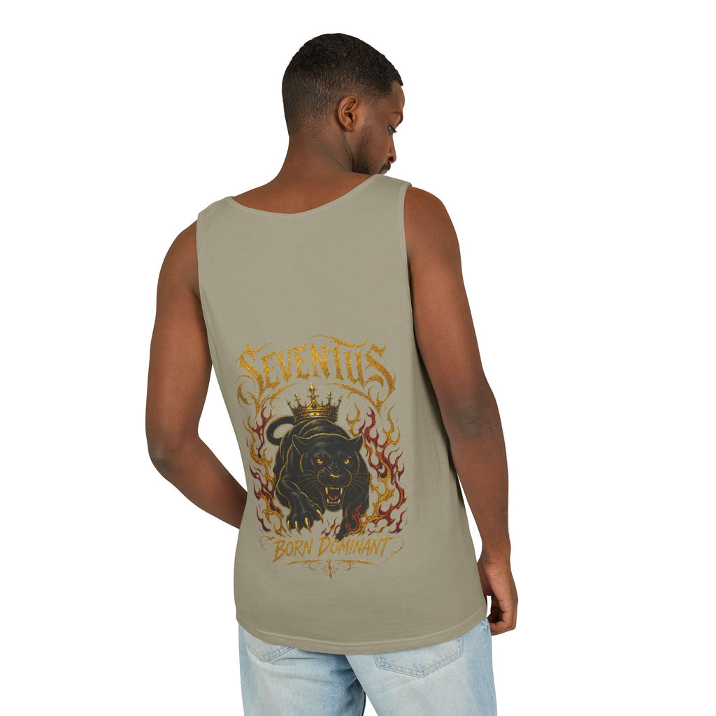 Tank Top — Seventus Panther Graphic "Born Dominant"