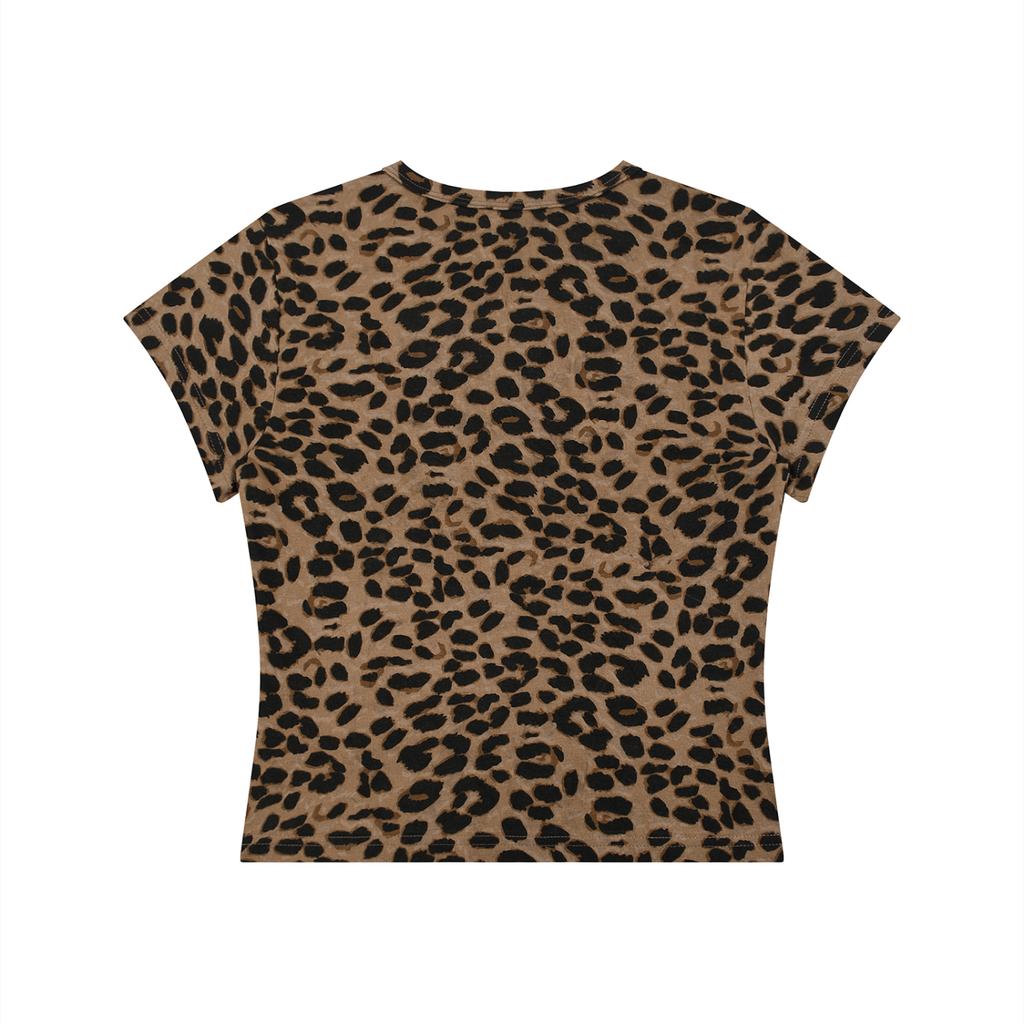 ELITE New | Women’s Leopard Print Crop T-Shirt