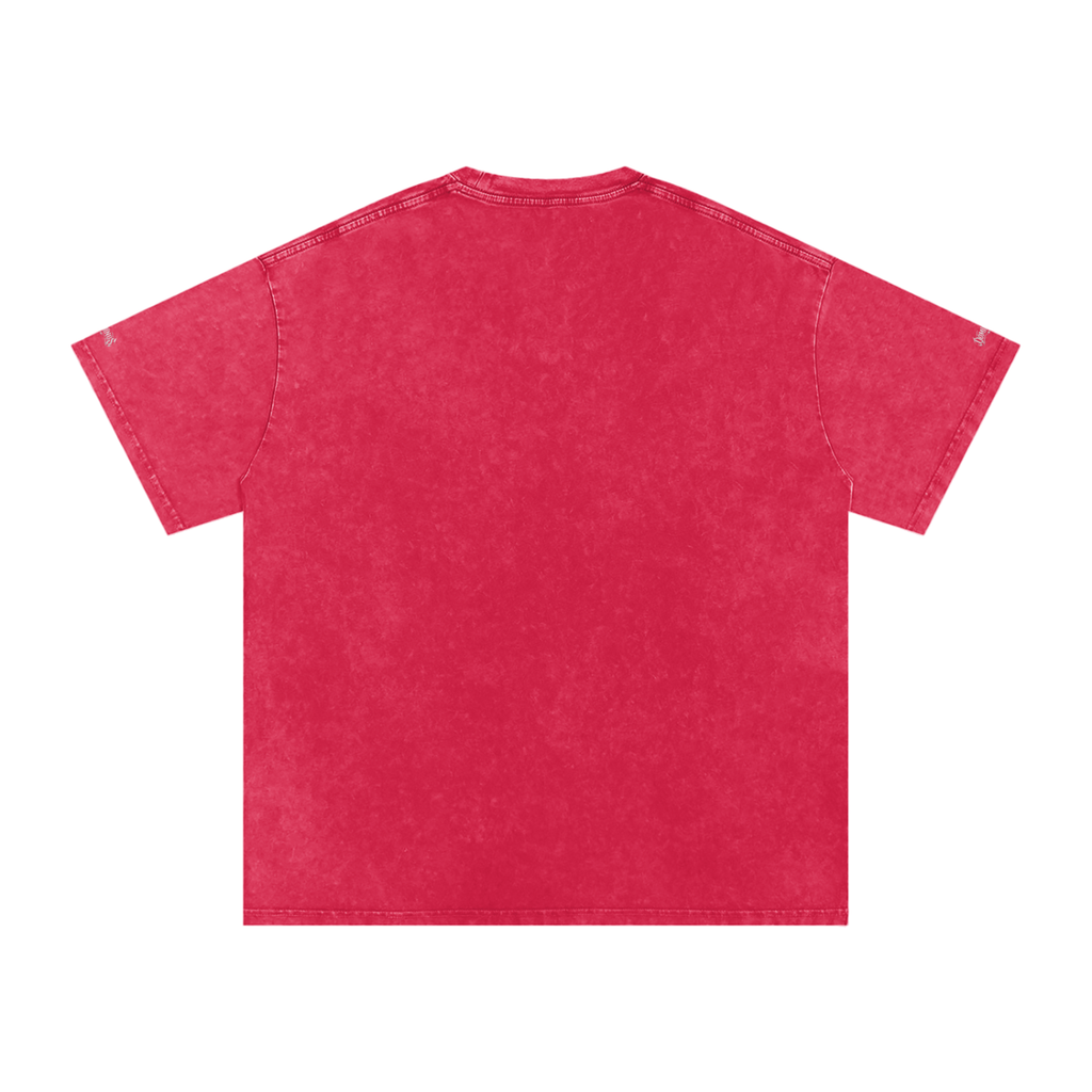 DOMINUS | July 4th 1776 , Snow Washed Oversized Cotton T-Shirt