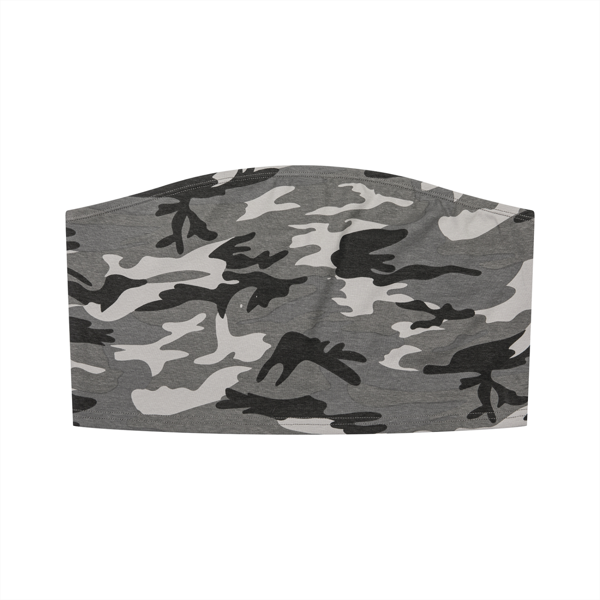 Camo Cropped Tube Top