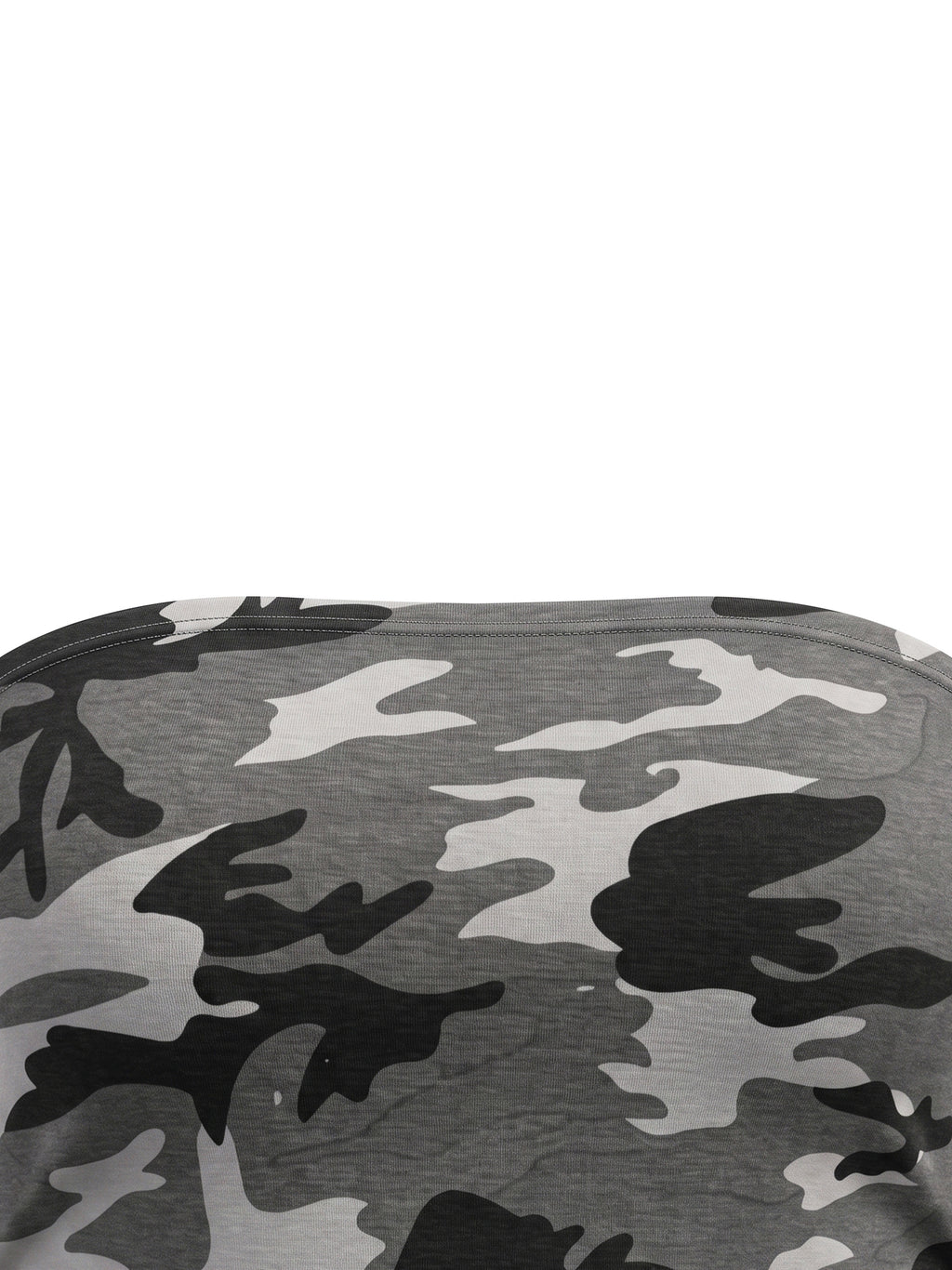 Camo Cropped Tube Top